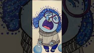 ✨Drawing Sadness from Inside Out2✨trending drawing short shortvideo trendingshorts art shorts [upl. by Arataj]