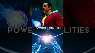 Shazam vs Black Adam Comparison dceu comparision [upl. by Earleen816]