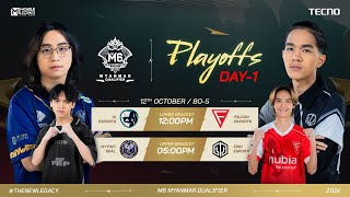 M6 MM Qualifier  Playoff Stage Day 1 [upl. by Adnuhs]