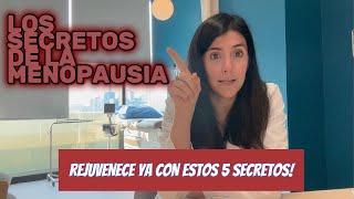 5 secretos Mágicos para sentirte mejor en la Menopausia con los alimentos y 3 tips clave [upl. by Azne]