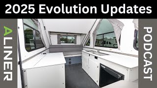 ALiner Evolution Updates for 2025 More Space New 12V Fridge Additional Solar amp More [upl. by Ellinad353]