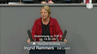 Ingrid Remmers DIE LINKE Soldatinnen und Soldaten besser versorgen [upl. by Clari975]