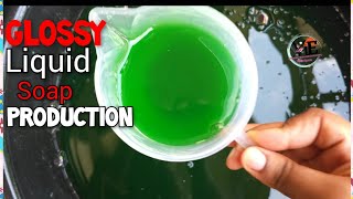 Make Liquid soap in 10 minutes 7 step LIQUID SOAP for Beginners [upl. by Richart268]