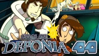 Lets Play Chaos auf Deponia 044 Deutsch HD  Schlägerei für den Weltfrieden [upl. by Keung]