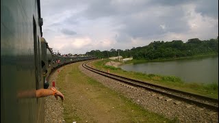 Chittagong Bound Speedy 68 Down Chattala Express of Bangladesh Railway [upl. by Ffilc253]