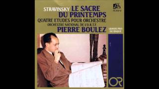 Igor Stravinsky  Le Sacre du printemps Boulez 1963 [upl. by Eel706]