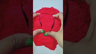 Red Sand Shapes ASMR Ep1555 shorts [upl. by Yrbua]