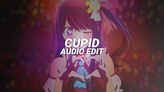 cupid twin version  fifty fifty edit audio [upl. by Vale]