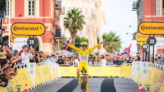 Larrivée historique du Tour de France 2024 à Nice [upl. by Niggem]