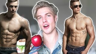 The EXACT 4 Meals A MALE MODEL Eats IN A DAY [upl. by Refinneg513]