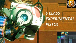 No Mans Sky  White and Red S Class Experimental Pistol Multitool [upl. by Kyd391]