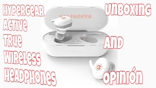 Unboxing HyperGear Active True Wireless Headphones [upl. by Airotnes]