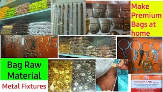 Bag Accessories Bagfixtures Baghardware metalbagrawmaterialbagmaterail buttonbuckleziprunner [upl. by Eigram]