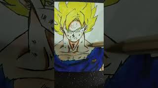 Super saiyan Goku drawing [upl. by Shiri]