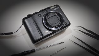 Canon PowerShot G9  replacing the LCD screen and backlight [upl. by Bhatt425]