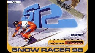 Gameplay Ps1  Snow racer 98 PAL FR 1998 [upl. by Fagin]