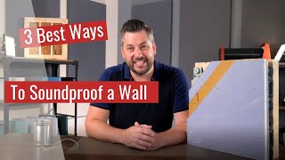 The 3 best ways to soundproof a solid wall [upl. by Karlens279]