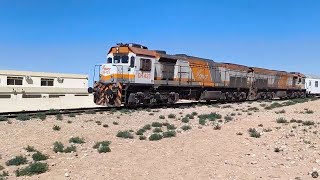 Bouarfa to Oujda  ONCF Ain Beni Mathar Train MOROCCO DH 423  430 [upl. by Hach592]