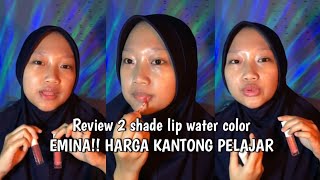 REVIEW WATER COLOR LIP SERUM [upl. by Abba]