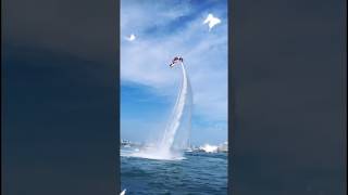 Amazing Flyboard Girl 😎😍👍 Freestyle amp Rainbow flyboard beach [upl. by Elonore]