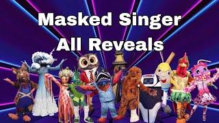 Masked Singer UK Season 5 All Reveals [upl. by Adiazteb]