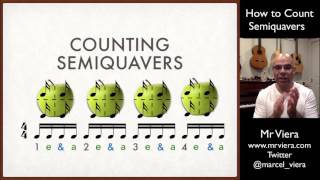 3 How to Count Semiquavers [upl. by Laaspere]