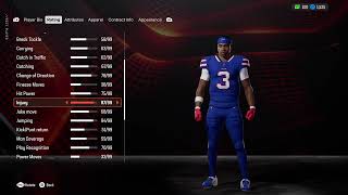 Damar Hamlin Realistic Madden 25 Rating Adjustment [upl. by Blane]