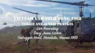 Vietnam USO Folk Song 1968 Terrie amp Jennie Frankel [upl. by Yevre274]