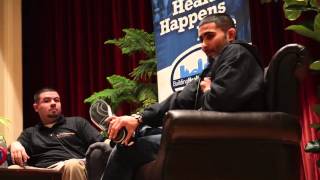 San Francisco Giants pitcher Sergio Romo at Fresno City College [upl. by Handbook]