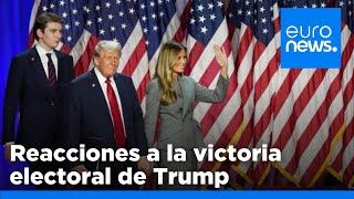 Reacciones a la victoria de Trump [upl. by Atekin4]