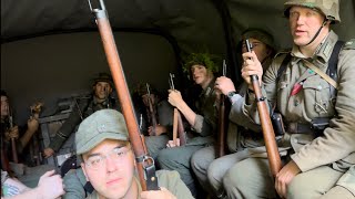 Singen Westerwaldlied in troop transport column  Hazleton Tactical 2023 [upl. by Elva]