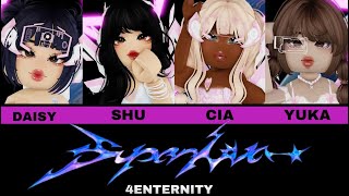 4ETERNITY Supernova Lyrics Color Coded Lyrics  ROBLOX KPOP [upl. by Burnett726]