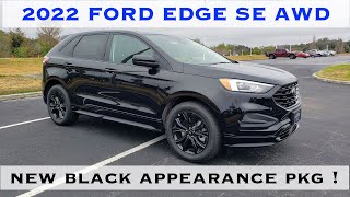 2022 Ford Edge SE AWD With New Black Appearance Pkg  POV Review and Test Drive  FordEdge [upl. by Aday]