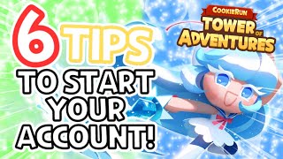 START STRONG 6 Guide amp Tips for Cookie Run Tower of Adventures [upl. by Evangelist361]