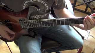 PRS SE Mike Mushok Baritone Guitar Demo [upl. by Releehw178]