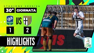 Feralpisalò vs Parma 12  Il Parma continua la sua corsa in testa  HIGHLIGHTS SERIE BKT 20232024 [upl. by Rellia]