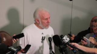 Gregg Popovich furious that Zaza Pachulia injured Kawhi Leonard [upl. by Htrow]