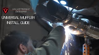 How to Install a Valvetronic Designs Universal Muffler on Your Vehicle [upl. by Darcy882]