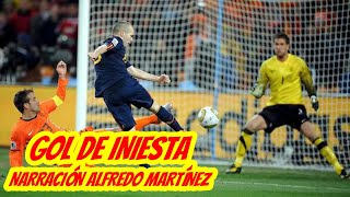 Gol de Iniesta Holanda 2010 El Momento que Cambió Todo [upl. by Aicatan]