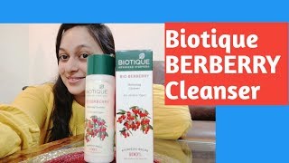 Biotique BERBERRY Best cleanser for Winters [upl. by Kennett689]