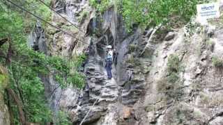 Möllschlucht Klettersteig in Heiligenblut am Großglockner [upl. by Aiynat]