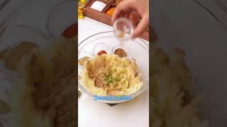 aloo samosa roll recipe subscribe tasty food shortsfeed cooking trending trendingshorts [upl. by Buyers]