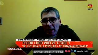 Por una olla popular sin autorizar Pedro Luro vuelve a Fase 1 [upl. by Mathis541]