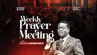 WEEKLY PRAYER MEETING  APOSTLE AROME OSAYI  3RD OCTOBER 2023 [upl. by Norty396]