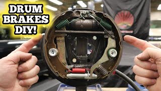 How to change drum brakes [upl. by Odnala]