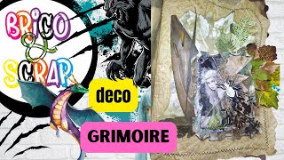 Embellissementsdéco grimoire avec ITD Mysterious Creatures avec la boutique Bricoampscrap [upl. by Acnayb944]