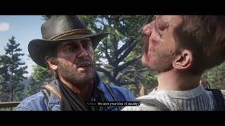 Red Dead Redemption 2 PS4  How Arthur Contracted Tuberculosis [upl. by Dhumma]