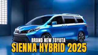 Next Gen 2025 Toyota sienna Hybrid unveiled Luxury Minivan 7 Seater Family car toyotasienna [upl. by Kattie918]