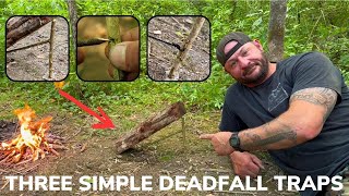 Corporals Corner MidWeek Video 13 Three Simple Breakaway Deadfall Traps [upl. by Hound]