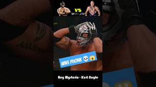 Rey Mysterio vs Kurt Angle 2002  WWE Phonk Edit 💀 wwe reymysterio phonk skull [upl. by Ial]